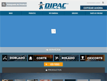 Tablet Screenshot of dipacmanta.com